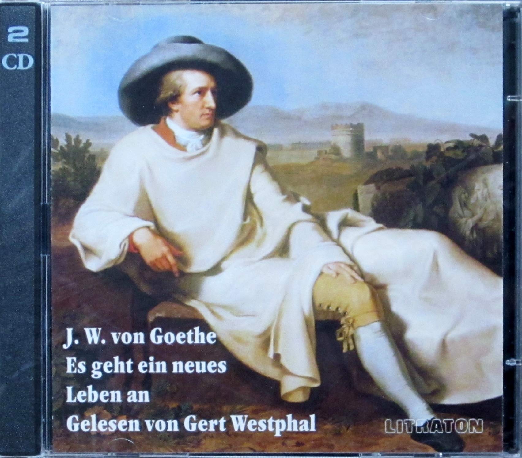 Es geht ein neues Leben an. Auszüge aus Die Italienische Reise. 2 CDs.: Aus: Die Italienische Reise. Live-Mitschnitt v. August 1988. Art & Literature Books