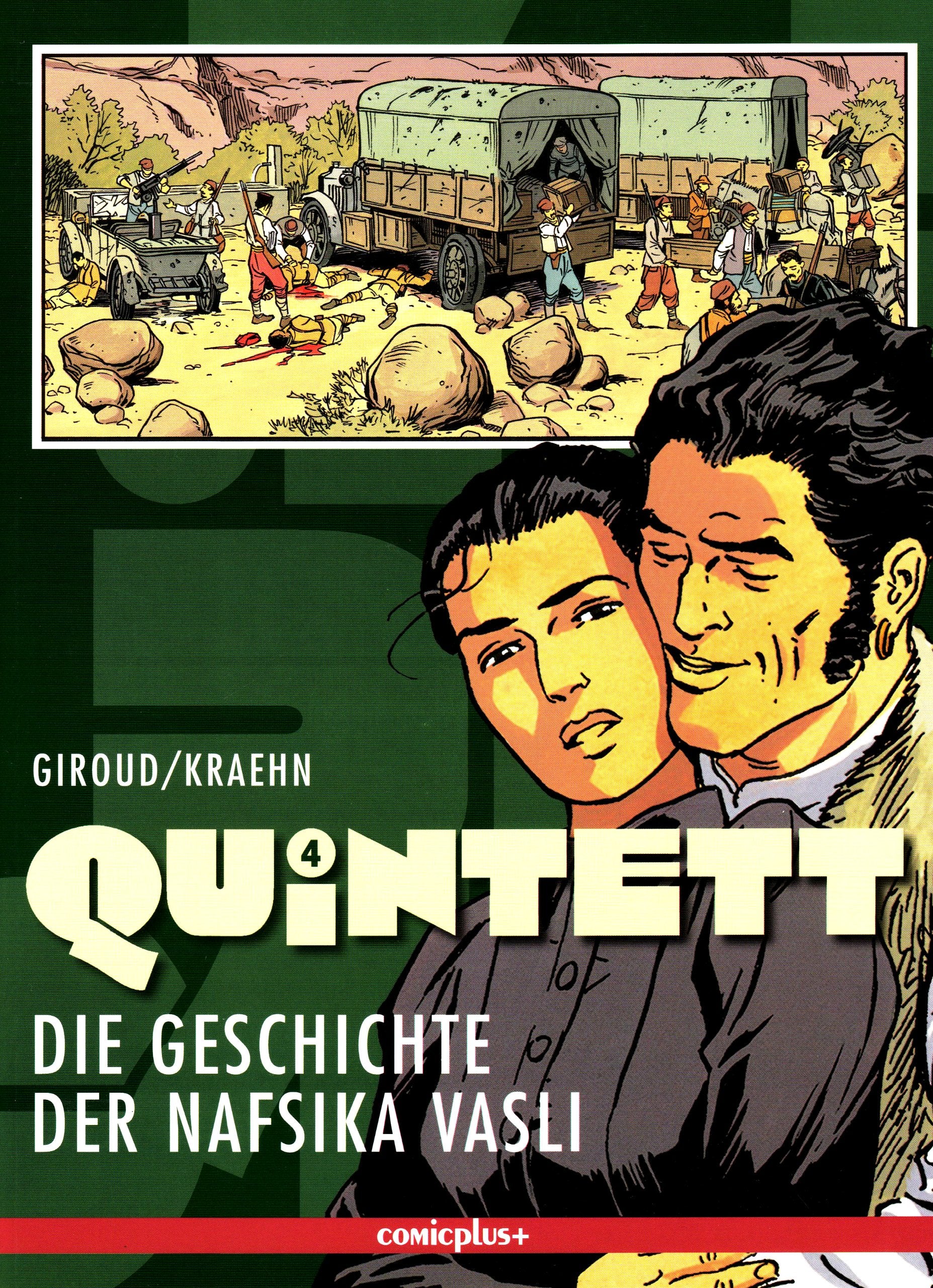 Quintett / Die Geschichte des Nafsika Vasli Manga