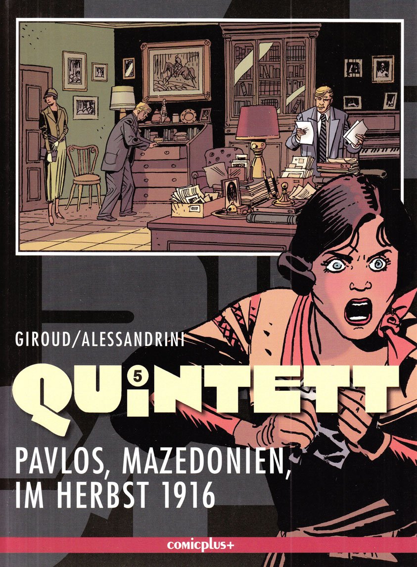 Quintett / Pavlos, Mazedonien, im Herbst 1916 Manga