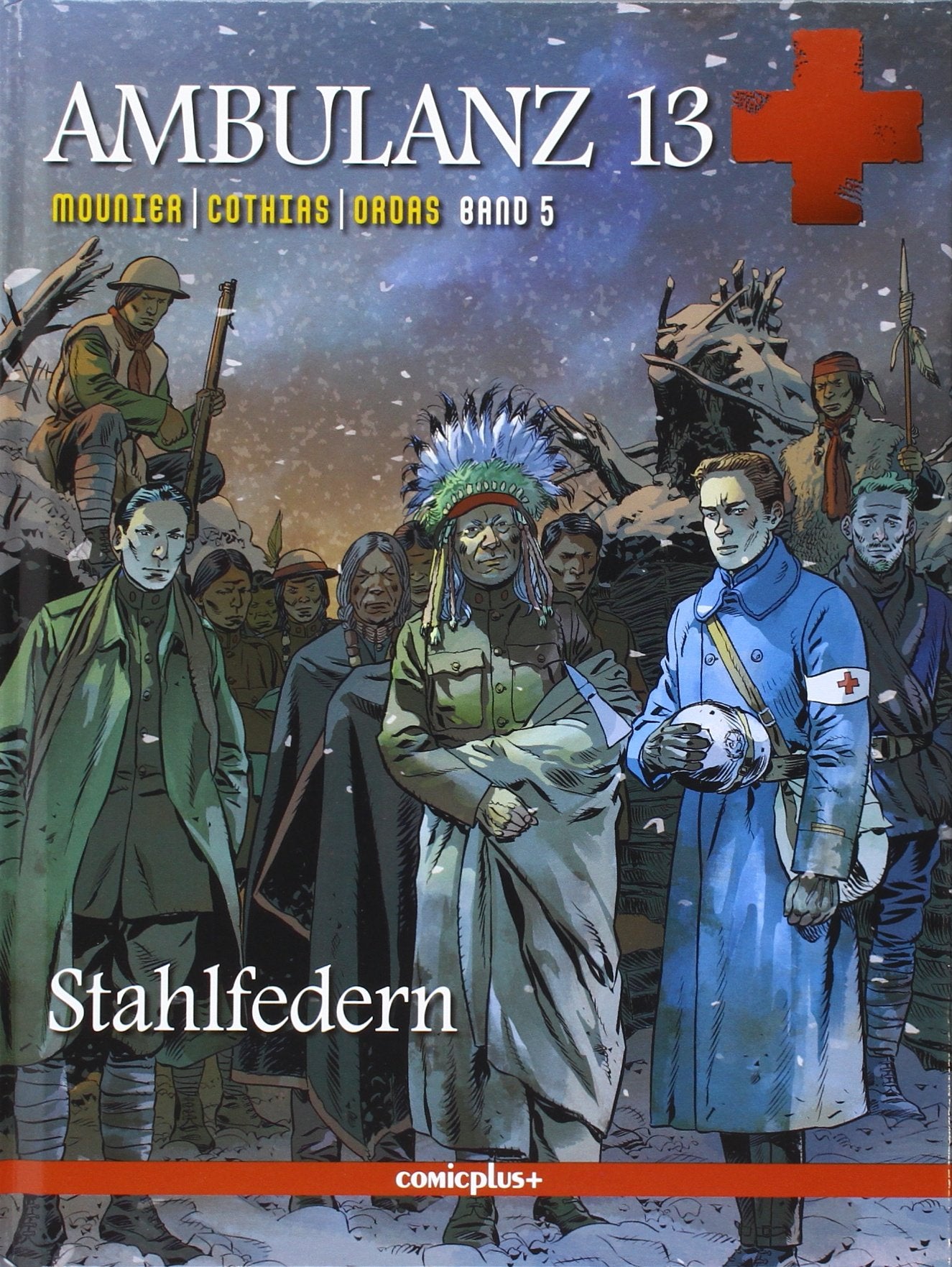 Ambulanz 13, Band 5 - Stahlfedern Manga