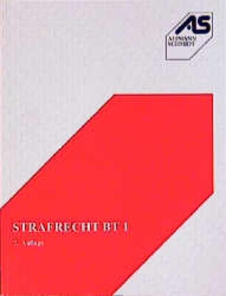 Strafrecht, Besonderer Teil 1. Vermögensdelikte Law