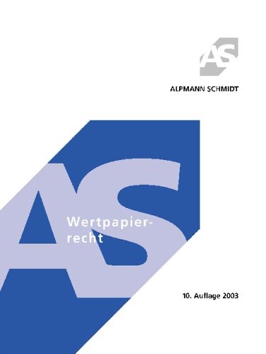 Wertpapierrecht Law Books