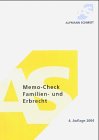 Product Image: Memo-Check Familien- und Erbrecht