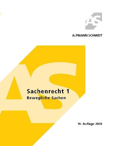 Sachenrecht 1: Bewegliche Sachen Professional & Reference Books