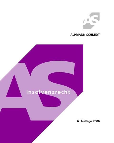 Insolvenzrecht und Anfechtungsrecht (Alpmann und Schmidt - Skripte) Law