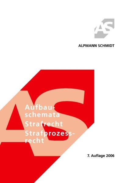 Aufbauschemata Strafrecht/StPO Law