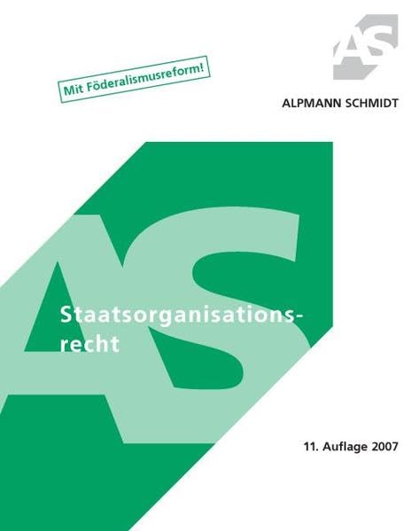 Skript Staatsorganisationsrecht, Mit Föderalismusreform Law