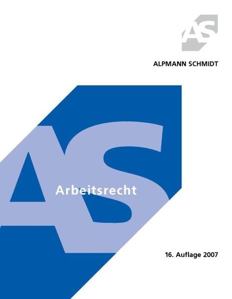 Product Image: Arbeitsrecht (Alpmann und Schmidt - Skripte)
