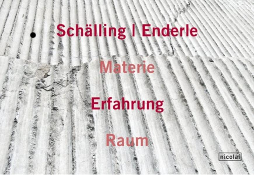 Schälling/Enderle: Materie. Erfahrung. Raum Second-hand books on film, art and culture