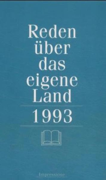 Reden über das eigene Land 1993: 124 book