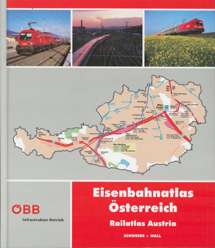 Eisenbahnatlas Österreich: Railatlas Austria Leisure, Home & Garden
