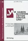 "Wir haben schwere Zeiten hinter uns". Die Kölner Region zwischen Krieg und Nachkriegszeit. German history