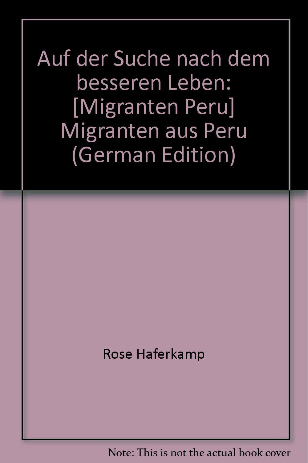 Auf der Suche nach dem besseren Leben: Migranten aus Peru Politics & History