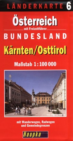 Länderkarte Österreich. Blatt 6 . Kärnten, Osttirol, 2 Ktn. Maps & Plans