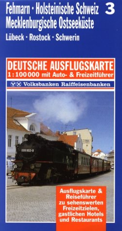 Fehmarn, Holsteinische Schweiz, Mecklenburgische Ostseeküste 1 : 100 000. Deutsc book