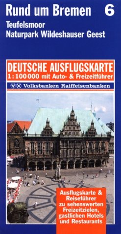 Rund um Bremen 1 : 100 000. Deutsche Ausflugskarte. Blatt 6. Maps & Plans