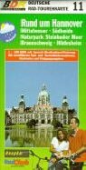 Deutsche Radtourenkarte, Bl.11, Rund um Hannover Maps & Plans