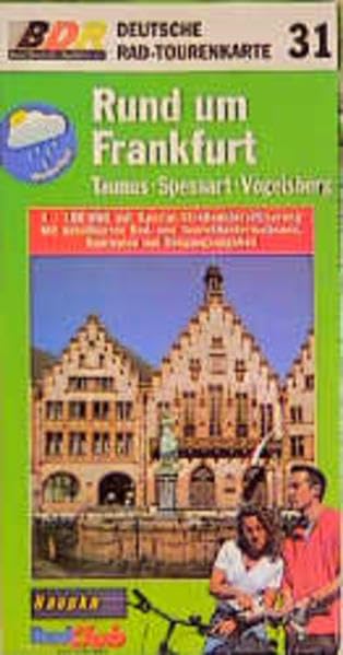 Deutsche Radtourenkarte, Bl.31, Rund um Frankfurt am Main (Deutsche Radtourenkarten / 1:100000) Leisure, Home & Garden