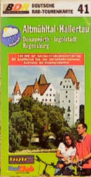 Deutsche Radtourenkarte, Bl.41, Altmühltal, Hallertau, Donauwörth, Ingolstadt, Regensburg (Deutsche Radtourenkarten / 1:100000) Maps & Plans
