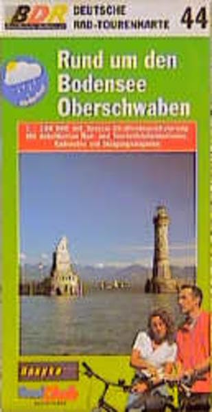 Deutsche Radtourenkarte, Bl.44, Rund um den Bodensee, Oberschwaben (Deutsche Radtourenkarten / 1:100000) Leisure, Home & Garden