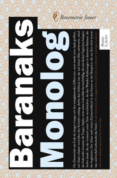 Baranaks Monolog: Roman Contemporary literature