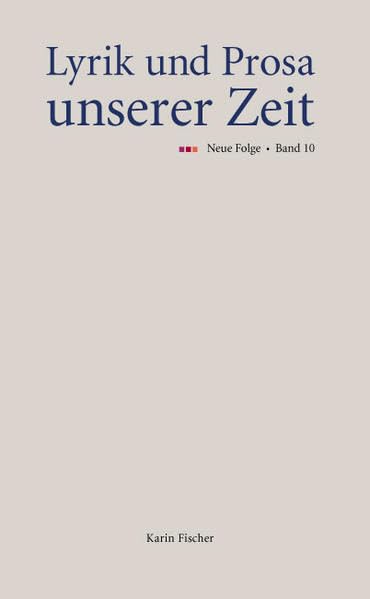 Lyrik und Prosa unserer Zeit. Neue Folge. Band 10 Contemporary literature