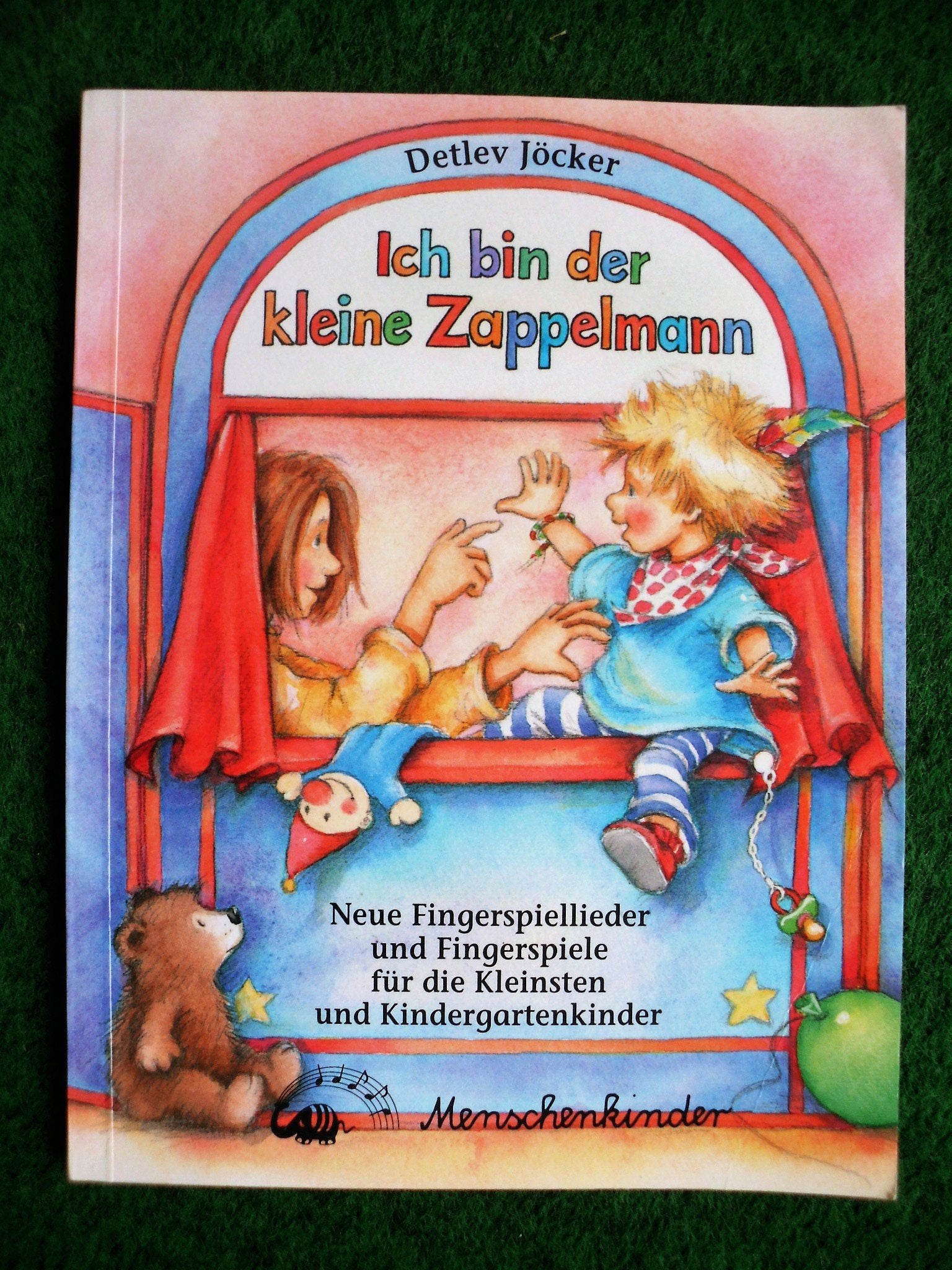 Ich bin der kleine Zappelmann. Neue Fingerspiellieder und Fingerspiele... (Ich bin der kleine Zappelmann. Neue Fingerspiellieder und Fingerspiele für die Kleinsten und Kindergartenkinder) Non-fiction