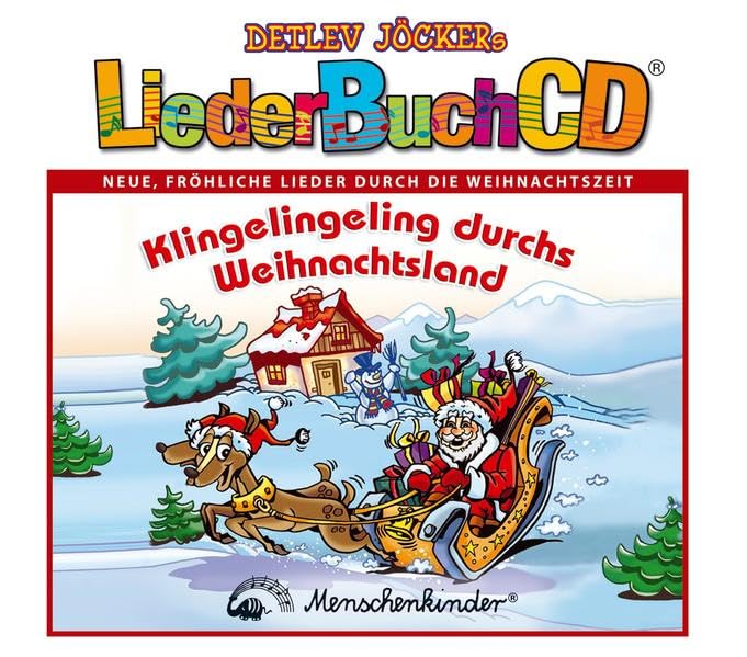 LiederBuchCD. Klingelingeling durchs Weihnachtsland Children & Young People Audio Books