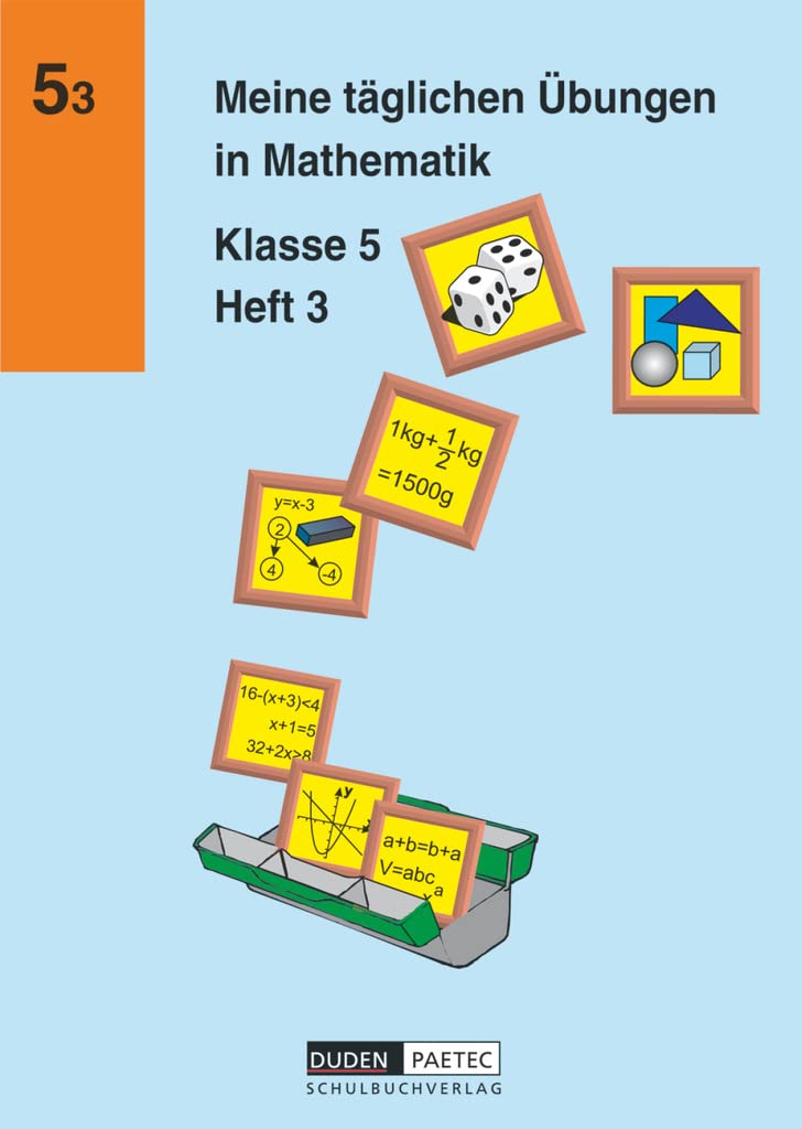 Meine täglichen Übungen in Mathematik, Klasse 5: Arbeitsheft 3 (Meine täglichen Übungen in Mathematik, 5. Schuljahr) Study Guides