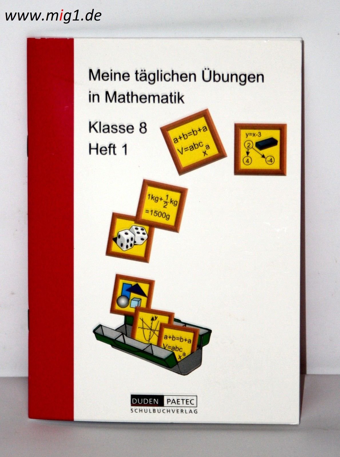 Meine täglichen Übungen in Mathematik, Klasse 8: Arbeitsheft 1 (Meine täglichen Übungen in Mathematik, 8. Schuljahr) Study Guides