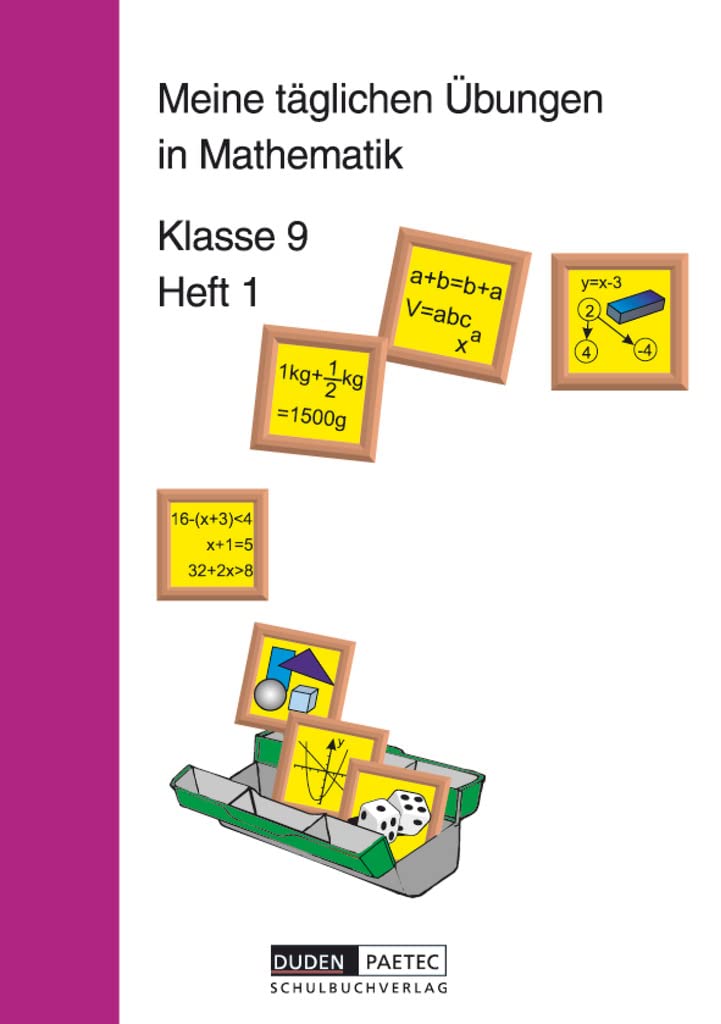 Meine täglichen Übungen in Mathematik, Klasse 9: Arbeitsheft 1 (Meine täglichen Übungen in Mathematik, 9. Schuljahr) Study Guides