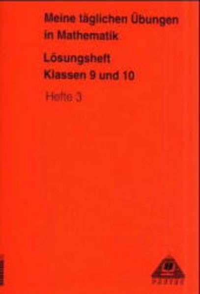 Meine täglichen Übungen in Mathematik, Klasse 9 und 10, EURO (Meine täglichen Übungen Mathematik) Study Guides
