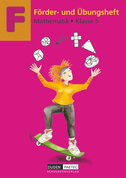 Förder- und Übungsheft Mathematik Klasse 5 Study Guides