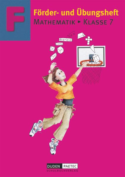 Förder- und Übungsheft Mathematik, Klasse 7, EURO (Förderhefte Mathematik) Study Guides