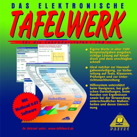 Das elektronische Tafelwerk (CD/Mathcad Explorer 8.03) Learning