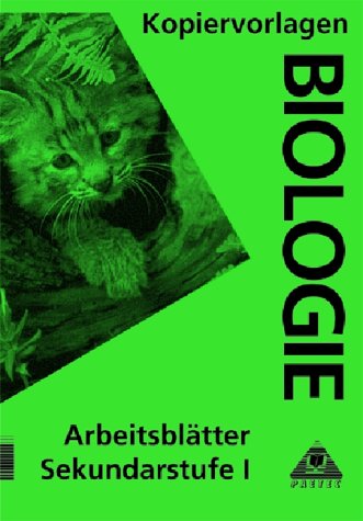 Biologie, Arbeitsblätter Sekundarstufe I, Kopiervorlagen book