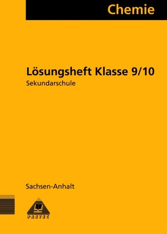 Chemie, Ausgabe Sachsen-Anhalt, Klasse 9/10, Sekundarschule Study Guides