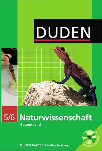 Duden Naturwissenschaft 5/6. Gesamtband. Lehrbuch mit CD-ROM Study Guides