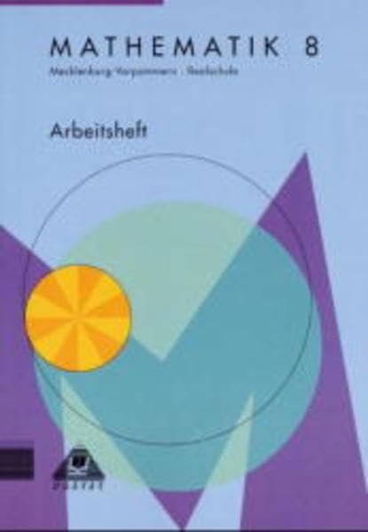 Mathematik, Ausgabe Mecklenburg-Vorpommern, EURO, Klasse 8, Realschule Study Guides