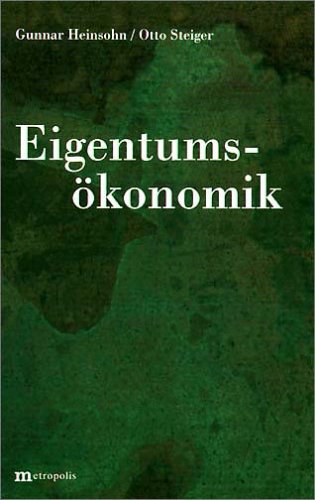 Eigentumstheorie des Wirtschaftens versus Wirtschaften ohne Eigentum. Ergänzungsband zur Neuauflage von "Eigentum, Zins und Geld" Business, Finance & Career