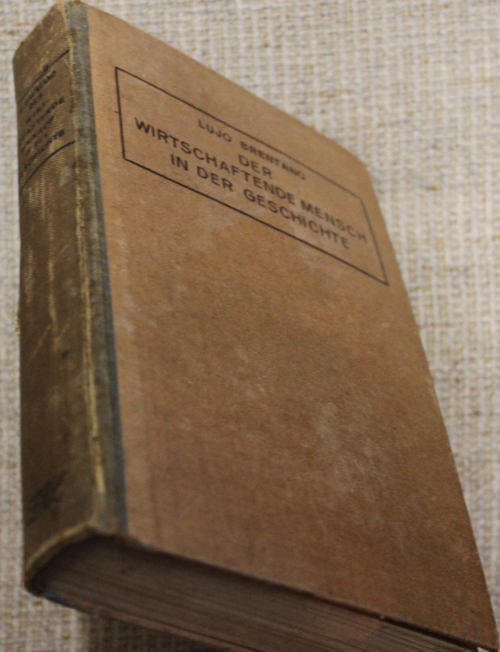 Der wirtschaftende Mensch in der Geschichte (1923) Law
