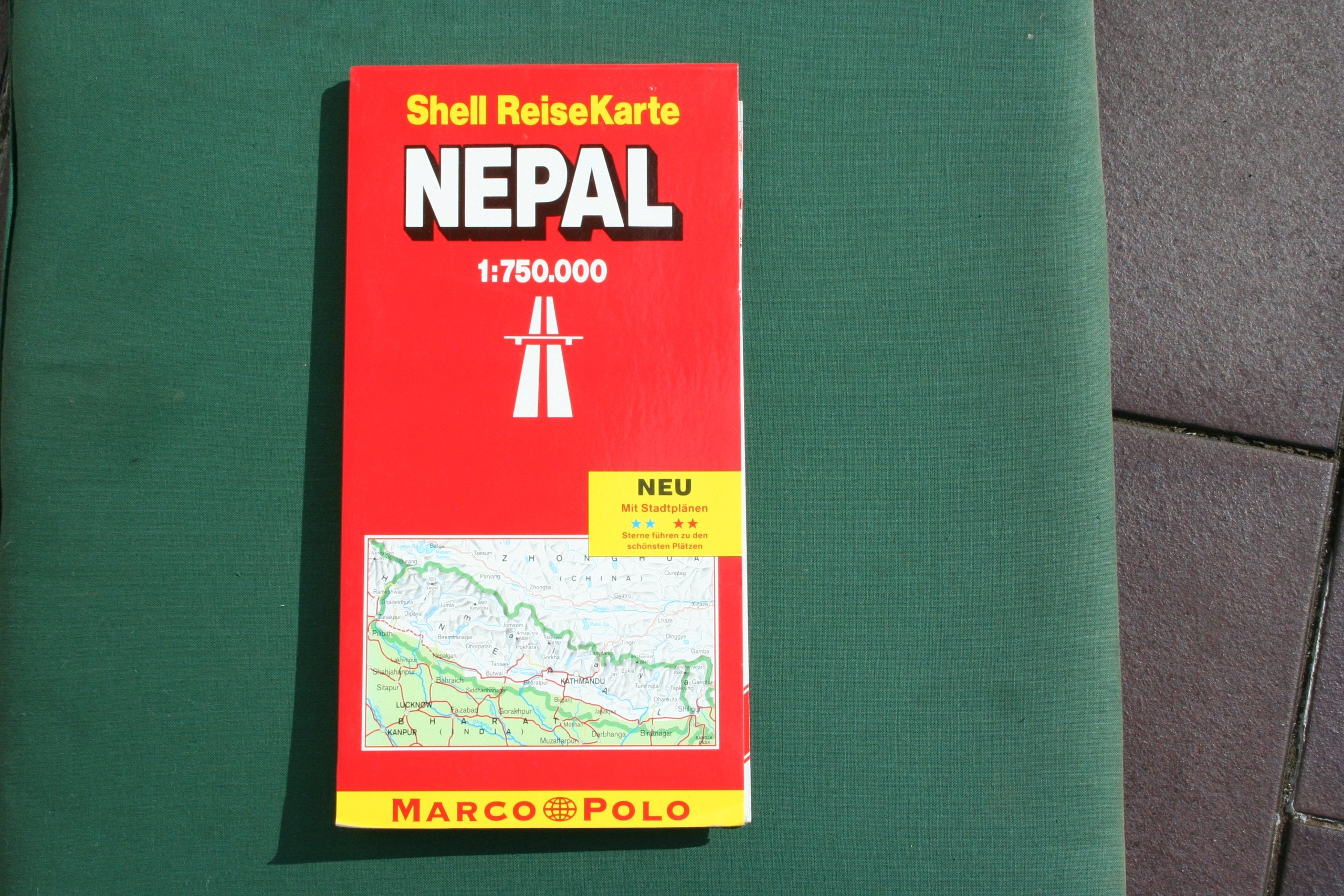 Product Image: Shell EuroKarte, Nepal (Marco Polo Maps)
