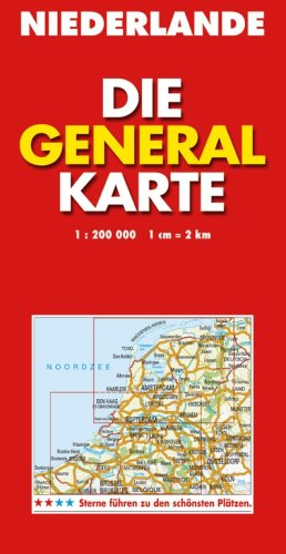 Die Generalkarte Niederlande 1:200 000 Leisure, Home & Garden