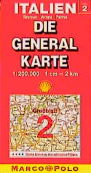 Die Generalkarten Italien, Bl.2, Brenner, Verona, Parma (Die Generalkarte / Grossblatt 1:200000) Geology & Geography