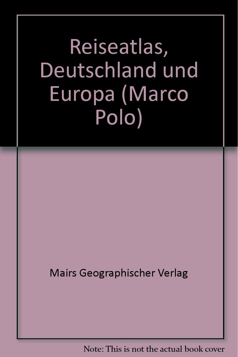 Neuer Shell Reiseatlas Deutschland und Europa 1997/98 Books