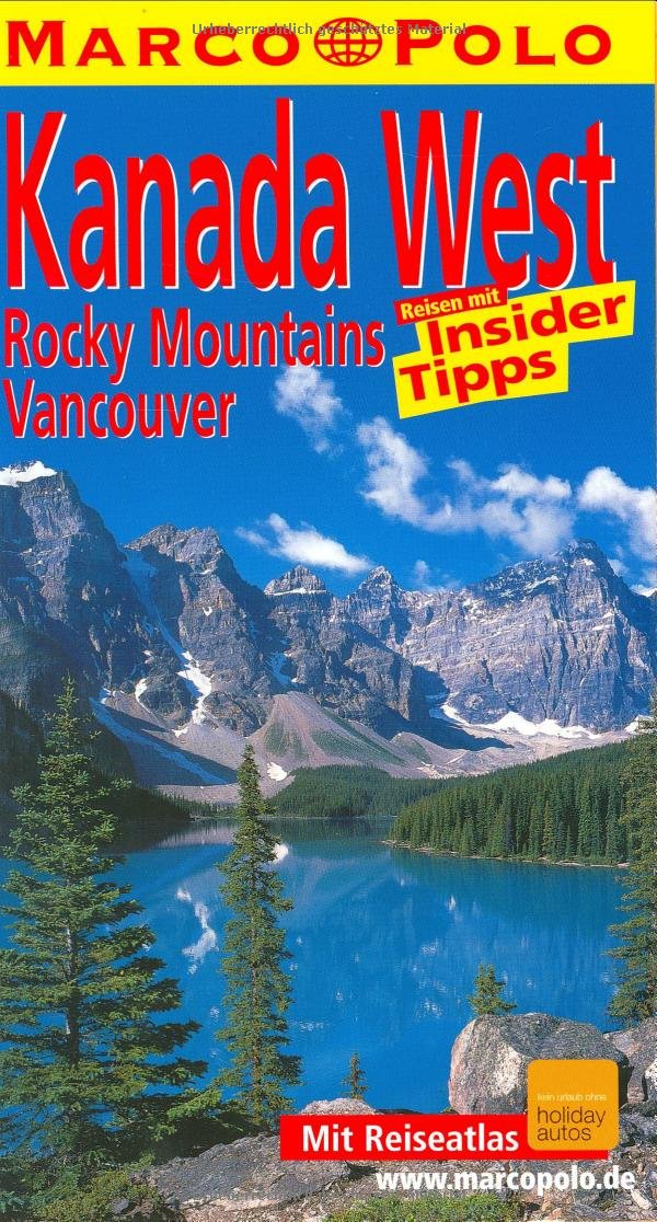 Marco Polo, Kanada West, British Columbia, Alberta Travel Books