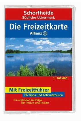 Die Freizeitkarte Allianz, Bl.66, Schorfheide, Südliche Uckermark Leisure, Home & Garden