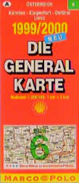Kaernten /Klagenfurt /Osttirol /Lienz: 1:200000 book