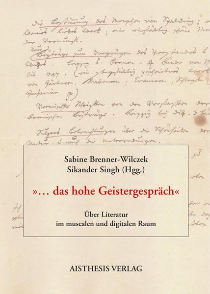 ... das hohe Geistergespräch Contemporary literature
