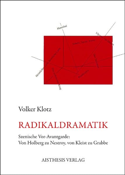 Radikaldramatik: Szenische Vor-Avantgarde: Von Holberg zu Nestroy, von Kleist zu Grabbe Contemporary literature